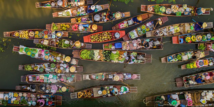 Tha Kha Floating Market, Samut Songkhram